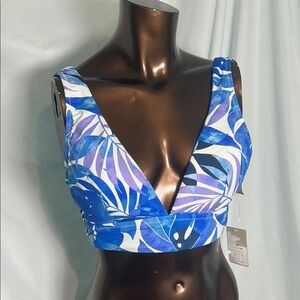 Tommy Bahama Palm Modern Palma Fresca Halter Bikini top - Small - New